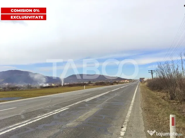 Teren intravilan pretabil hala industriala cu acces la DN - - Saliste (Sibiu)