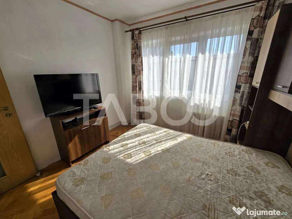 Apartament 2 camere de vanzare mobilat pivnita balcon Siretu - Sibiu (Sibiu)