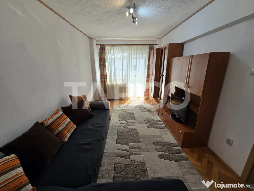 Apartament 2 camere de vanzare mobilat pivnita balcon Siretu - Sibiu (Sibiu)