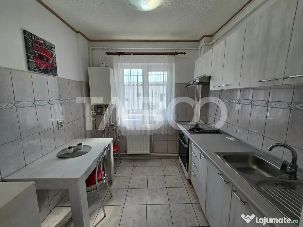 Apartament 2 camere de vanzare mobilat pivnita balcon Siretu - Sibiu (Sibiu)