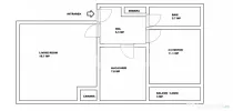 Apartament decomandat de vanzare 2 camere Strand etaj 4 acop