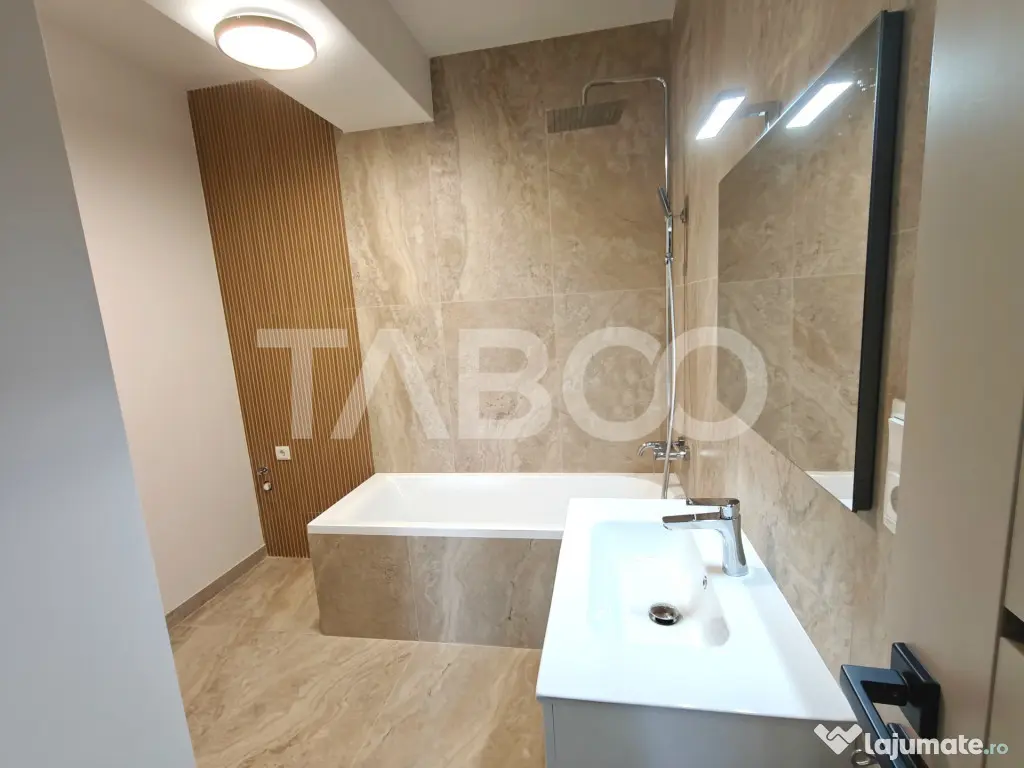 Apartament 60 mp -intabulat- la cheie - cu 2 camere balcon s - Sibiu (Sibiu)