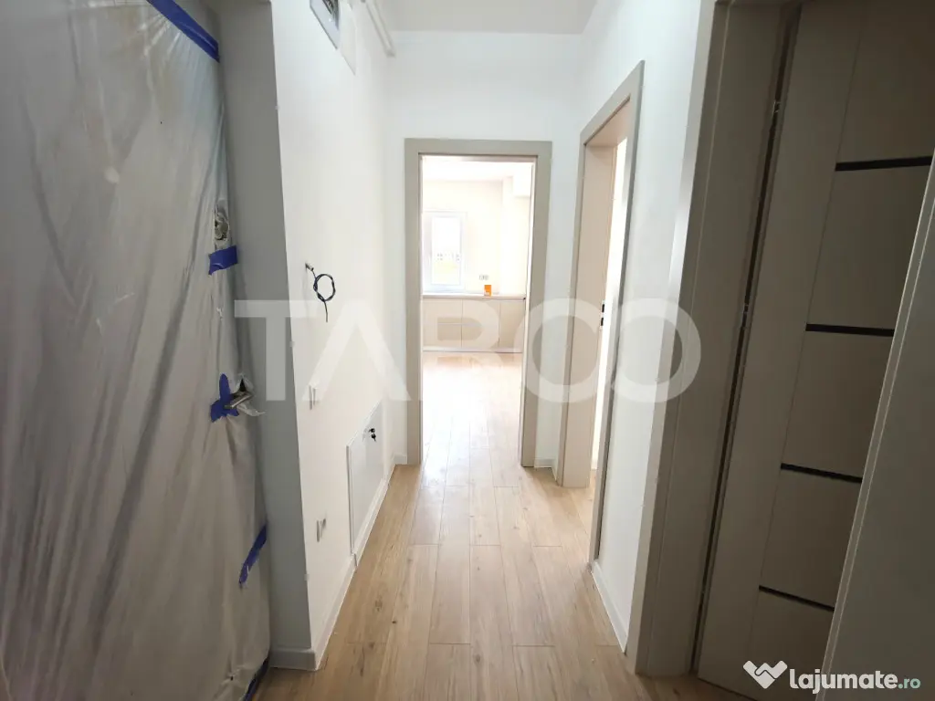 Apartament 60 mp -intabulat- la cheie - cu 2 camere balcon s - Sibiu (Sibiu)