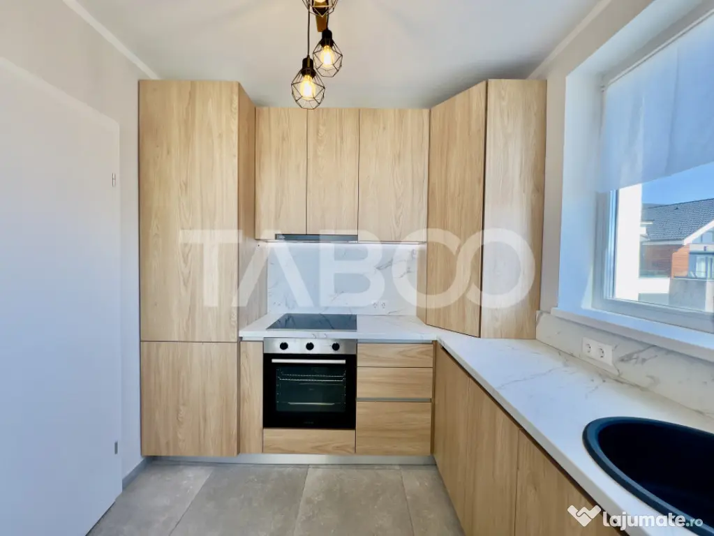 Apartament spatios - intabulat - mobilat si utilat - parcare - Sibiu (Sibiu)