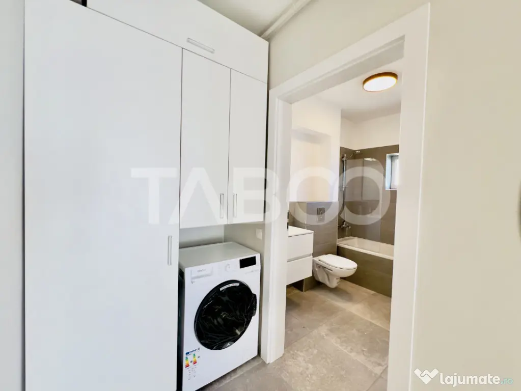 Apartament spatios - intabulat - mobilat si utilat - parcare - Sibiu (Sibiu)