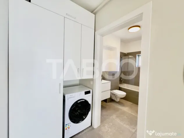Apartament spatios - intabulat - mobilat si utilat - parcare - Sibiu (Sibiu)