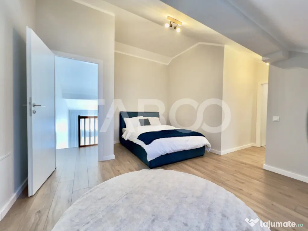 Apartament spatios - intabulat - mobilat si utilat - parcare - Sibiu (Sibiu)