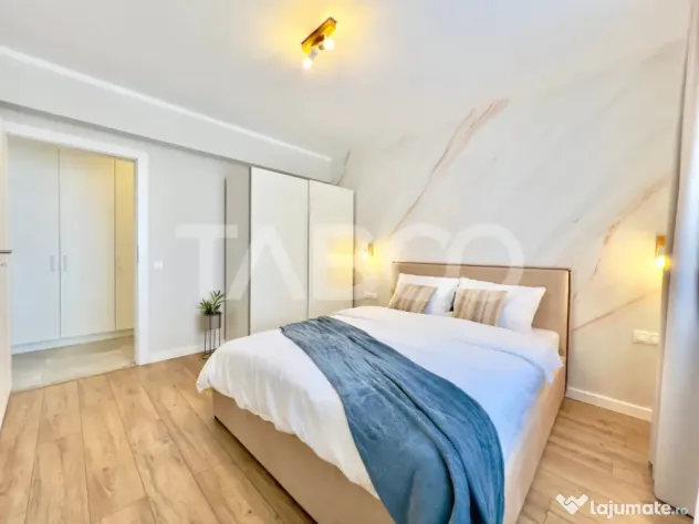 Apartament spatios - intabulat - mobilat si utilat - parcare - Sibiu (Sibiu)