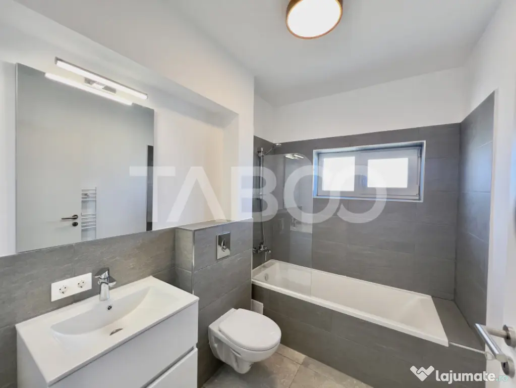 Apartament spatios - intabulat - mobilat si utilat - parcare - Sibiu (Sibiu)