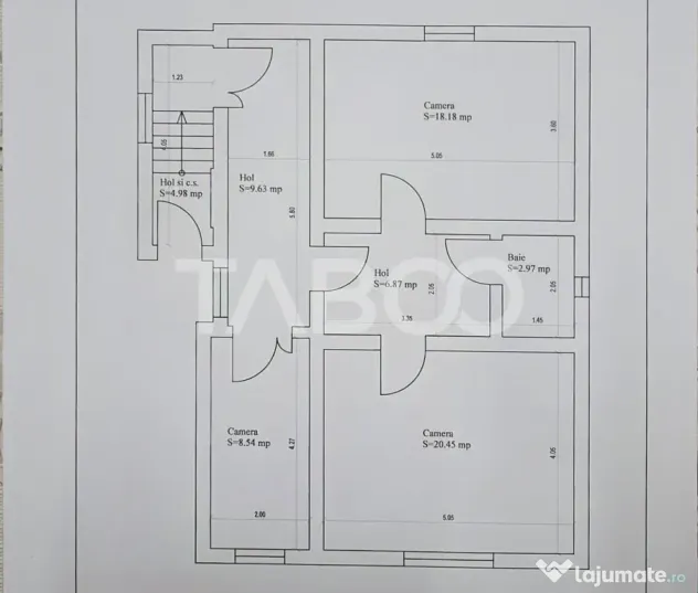 Casa individuala de vanzare cu teren 237 mp garaj in zona Lu - Sibiu (Sibiu)