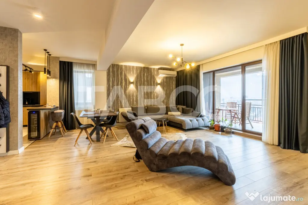 Apartament 3 camere finisaje premim cu priveliste la oras in - Cluj-Napoca (Cluj)