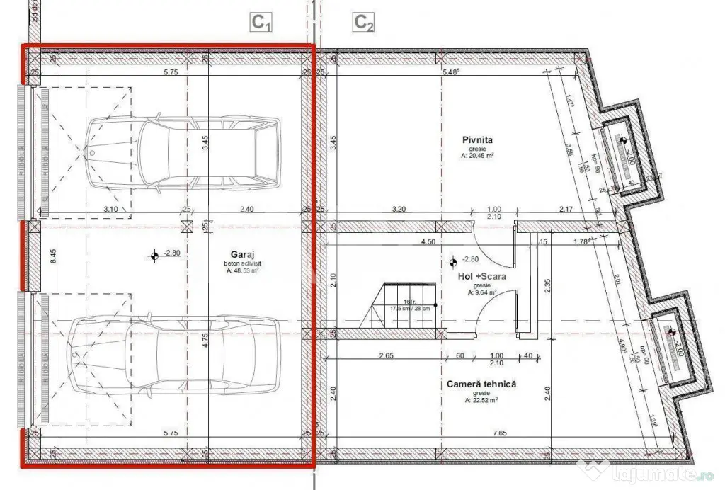 Duplex de vanzare Comision 0% cartierul Dambul Rotund - Cluj-Napoca (Cluj)