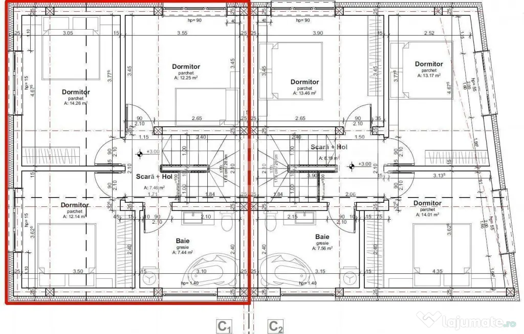Duplex de vanzare Comision 0% cartierul Dambul Rotund - Cluj-Napoca (Cluj)