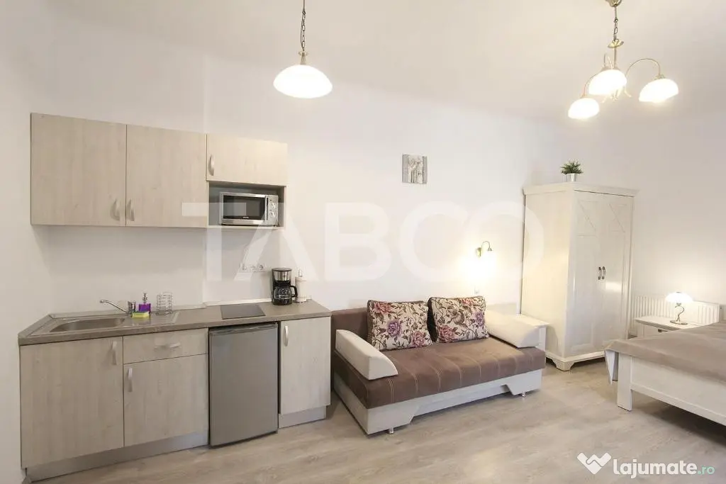 4 garsoniere pregatite pentru regim hotelier in Centrul Isto - Sibiu (Sibiu)