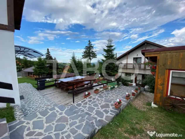 Pensiune de vanzare 10 camere 10 bai 343 mp utili Paltinis S - Paltinis (Sibiu)