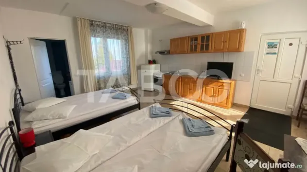 Pensiune de vanzare 10 camere 10 bai 343 mp utili Paltinis S - Paltinis (Sibiu)