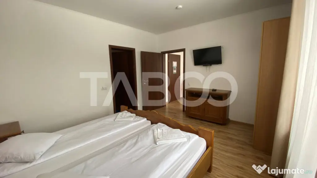 Pensiune de vanzare 10 camere 10 bai 343 mp utili Paltinis S - Paltinis (Sibiu)