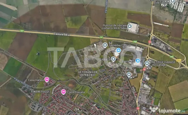 De vanzare teren intravilan 6500 mp pretabil pentru investit - Sibiu (Sibiu)