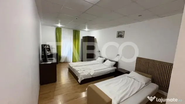 Pensiune de vanzare 36 camere restaurant terasa piscina in R - Rasinari (Sibiu)
