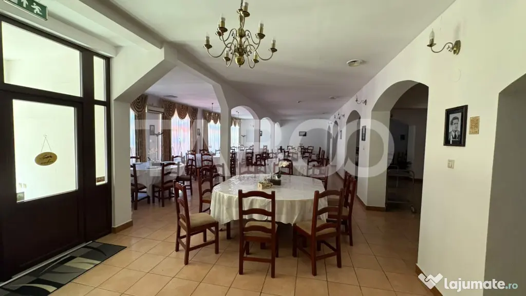 Pensiune de vanzare 36 camere restaurant terasa piscina in R - Rasinari (Sibiu)