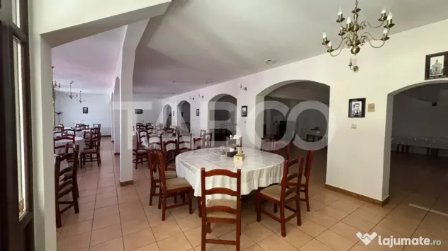 Pensiune de vanzare 36 camere restaurant terasa piscina in R - Rasinari (Sibiu)