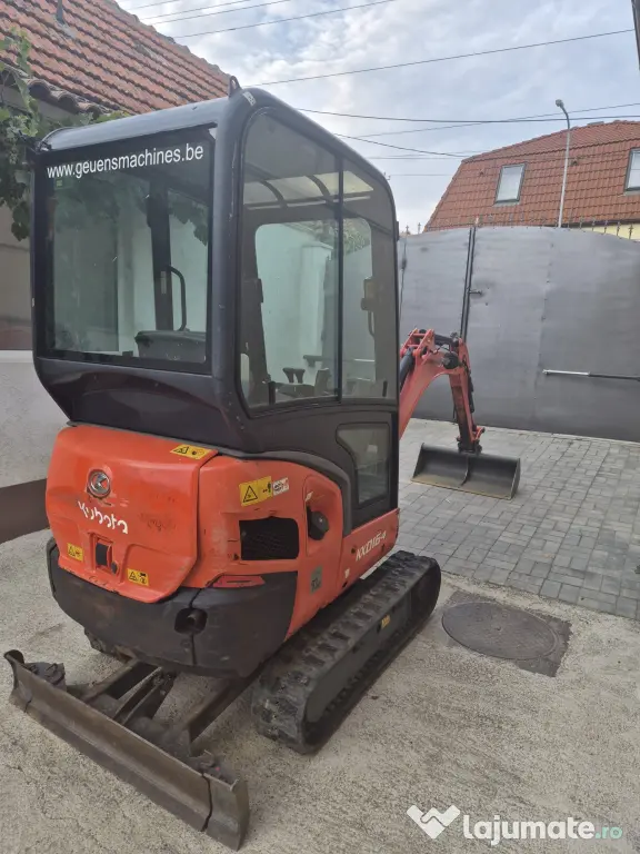 Miniexcavator utilaj Kubota Kx016-4 an 2018