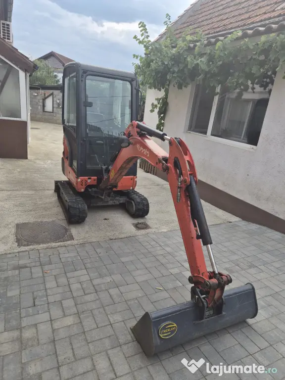Miniexcavator utilaj Kubota Kx016-4 an 2018