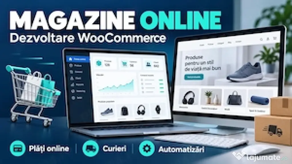 WordPress și WooCommerce – creare, reparații, mentenanță și integrări