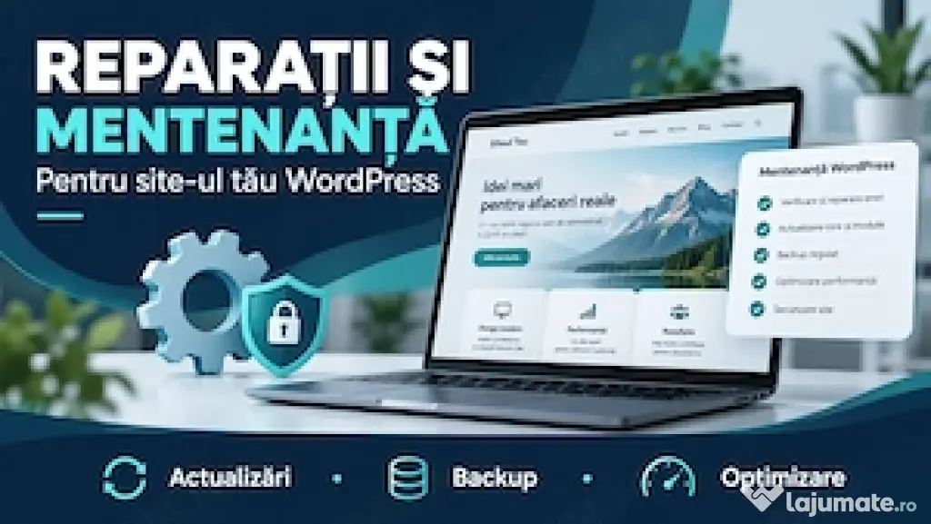 WordPress și WooCommerce – creare, reparații, mentenanță și integrări