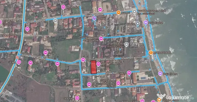 Teren cu pensiune turistică în curs de construire - Vama Veche 1000mp