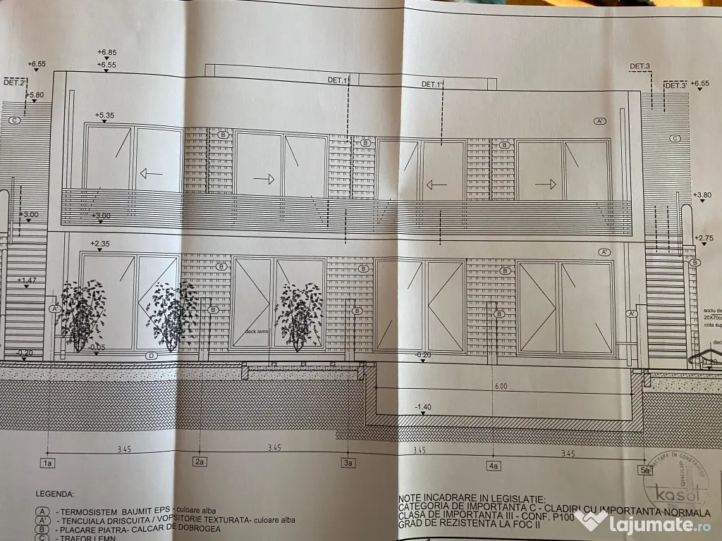 Teren cu pensiune turistică în curs de construire - Vama Veche 1000mp
