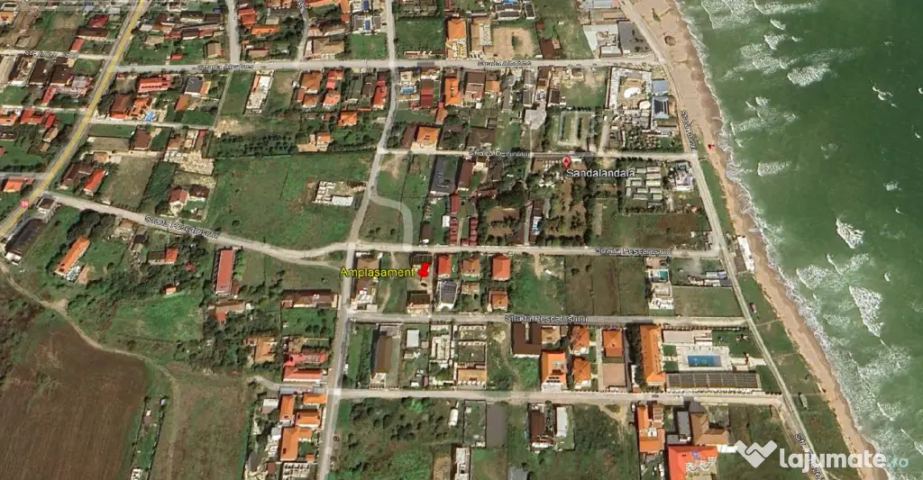 Teren cu pensiune turistică în curs de construire - Vama Veche 1000mp