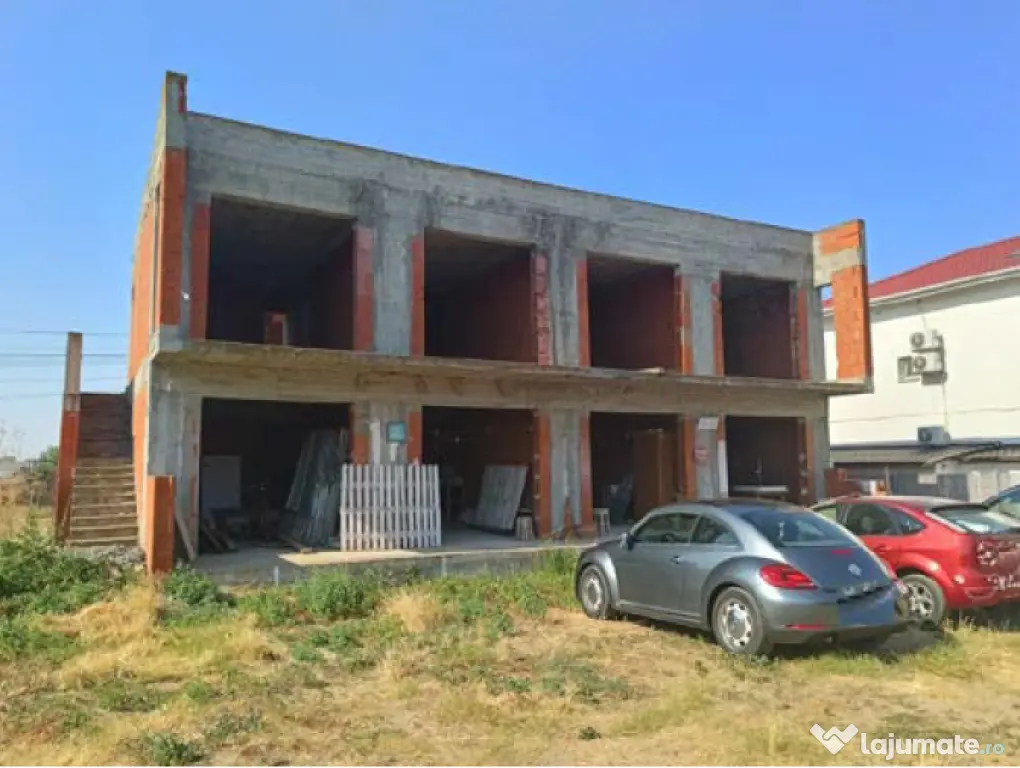 Teren cu pensiune turistică în curs de construire - Vama Veche 1000mp