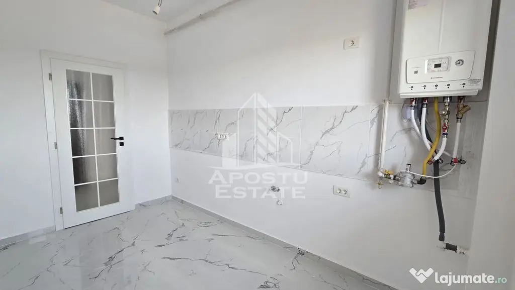 Apartament nou cu 2 camere de vanzare, decomandat, Calea Urseni - Giroc (Timis)