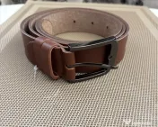 Curea maro din piele 110/3cm 