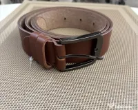 Curea maro din piele 110/3cm 