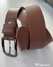 Curea maro din piele 110/3cm 