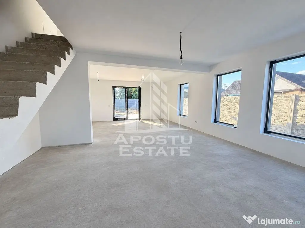 Duplex cu 5 camere, 300 mp teren, de vanzare, la Bazosu Nou - Bazosu Nou (Timis)