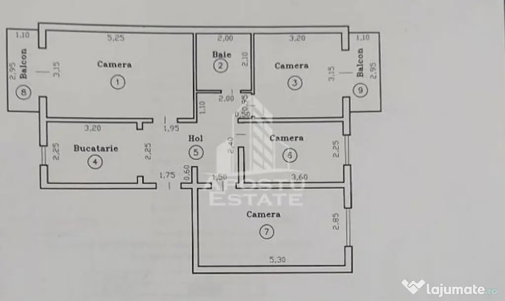 Apartament 4 camere de vanzare, boxa, Zona Lipovei, Timisoara - Timisoara (Timis)