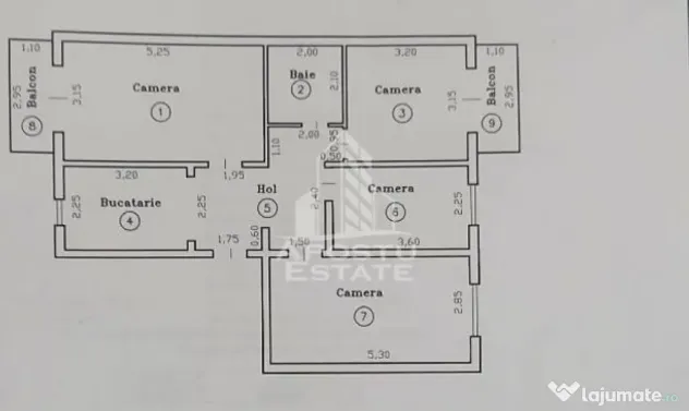 Apartament 4 camere de vanzare, boxa, Zona Lipovei, Timisoara - Timisoara (Timis)