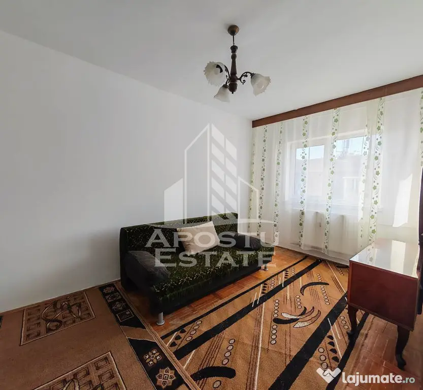 Apartament cu 2 camere, de inchiriat, centrala proprie, zona Lipovei - Timisoara (Timis)