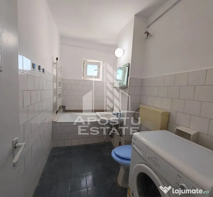 Apartament cu 2 camere, de inchiriat, centrala proprie, zona Lipovei - Timisoara (Timis)