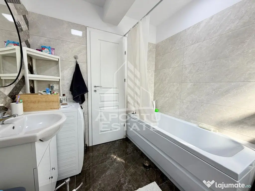 Jumatate de Duplex de vanzare, panouri solare, 95 mpu, Sanandrei - Sanandrei (Timis)