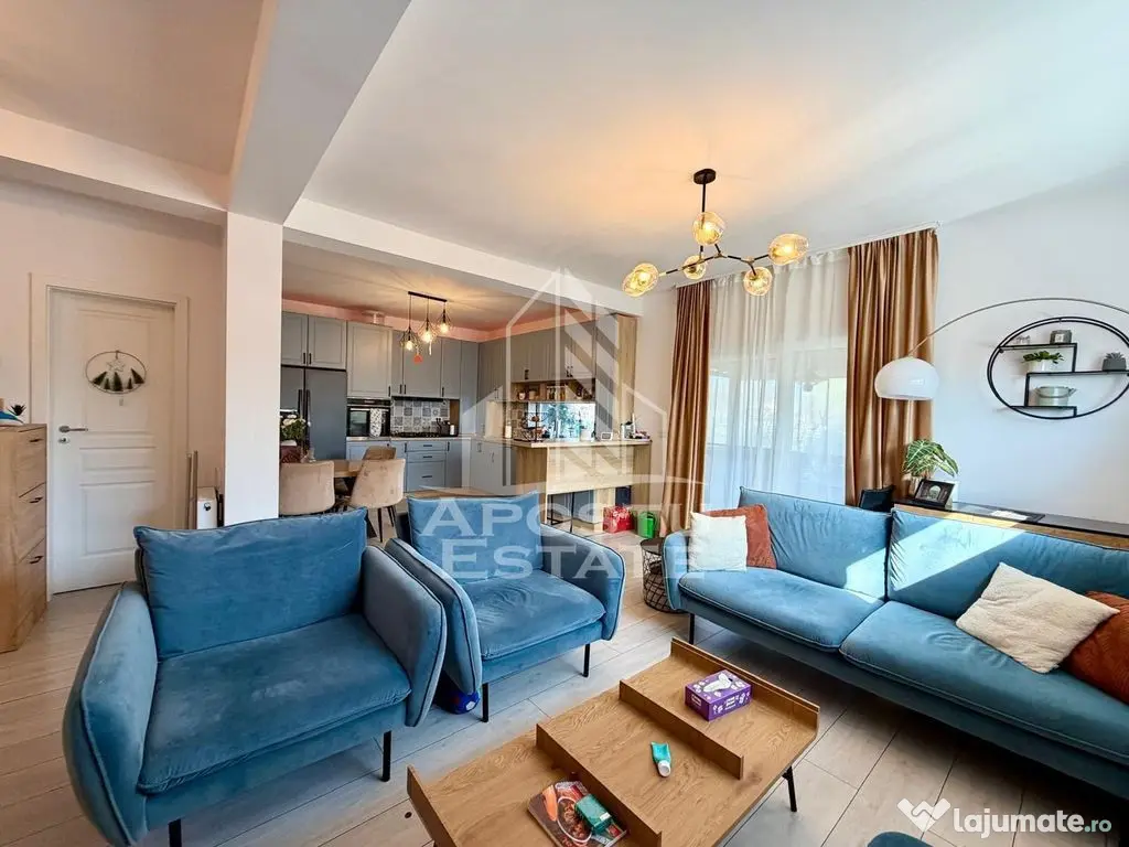 Jumatate de Duplex de vanzare, panouri solare, 95 mpu, Sanandrei - Sanandrei (Timis)