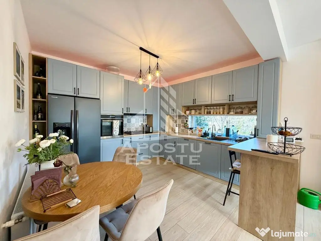 Jumatate de Duplex de vanzare, panouri solare, 95 mpu, Sanandrei - Sanandrei (Timis)
