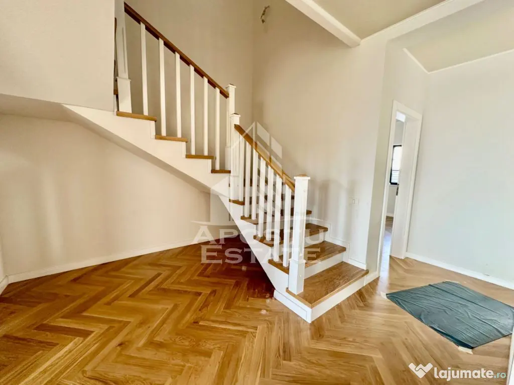 Duplex premium cu 5 camere in Braytim, la asfalt - Giroc (Timis)