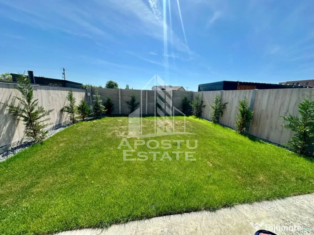 Duplex premium cu 5 camere in Braytim, la asfalt - Giroc (Timis)