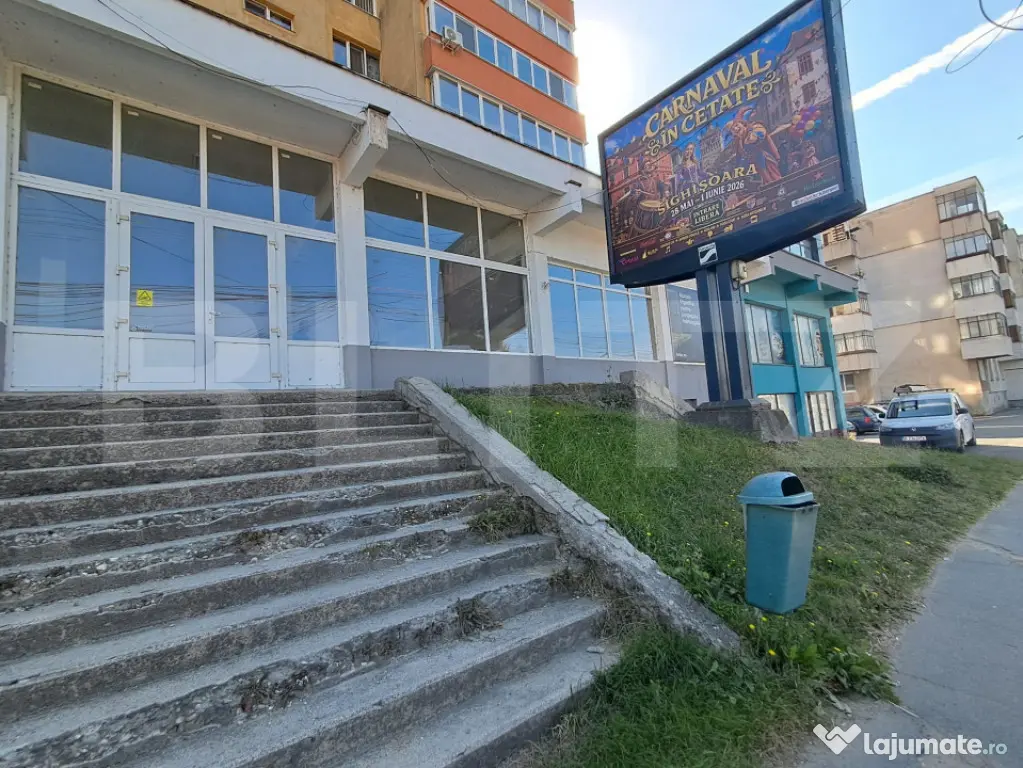 SPAȚIU COMERCIAL DE VÂNZARE | 284 metrii pătrați utili - Sighisoara (Mures)