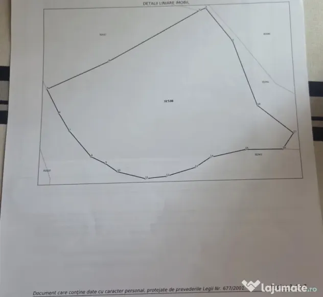 Vand teren extravilan 43 ari