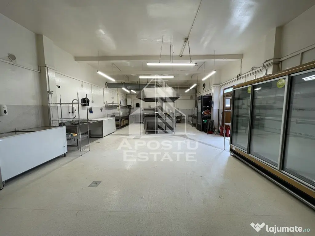 Spatiu comercial avizat DSV, bucatarie utilata, Girocului. - Timisoara (Timis)